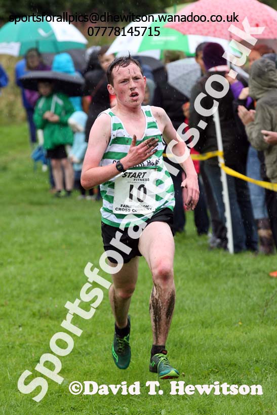 Mens under-17s, Sunderland Harriers Open Cross Counry, Farringdon Park, Sunderland. Photo: David T. Hewitson/Sports for All Pics